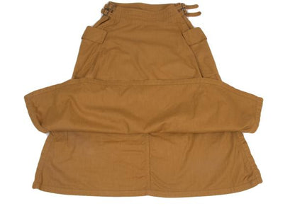 Y's Cotton Linen Side Belt Cargo Skirt Brown Size 2