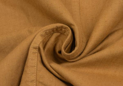 Y's Cotton Linen Side Belt Cargo Skirt Brown Size 2