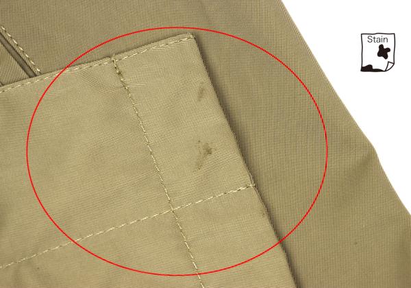 ARMANI COLLEZIONI Balmacaan Zip Coat Beige Size 50