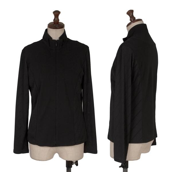 HIROKO BIS Mesh Panel Blouson Black Size 9