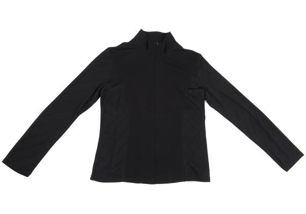 HIROKO BIS Mesh Panel Blouson Black Size 9