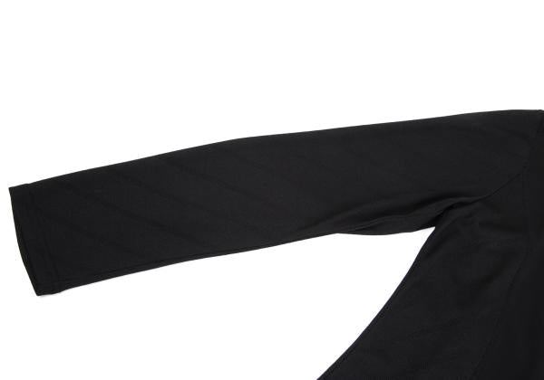 HIROKO BIS Mesh Panel Blouson Black Size 9