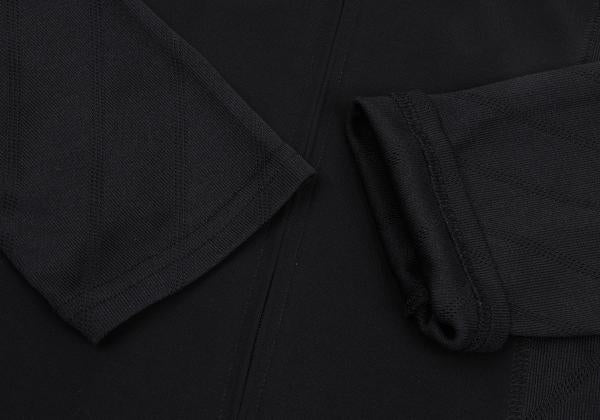 HIROKO BIS Mesh Panel Blouson Black Size 9