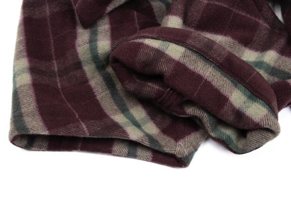 COMME des GARCONS Wool Check Skirt Sarouel Pants Red Size S