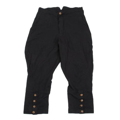 COMME des GARCONS Felted Hem Button Pants Black Size L