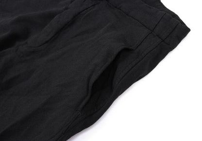 COMME des GARCONS Felted Hem Button Pants Black Size L