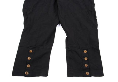 COMME des GARCONS Felted Hem Button Pants Black Size L