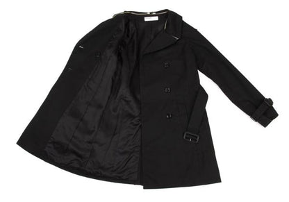 Hussein Chalayan Cotton Zip Detachable Coat Black Size 38