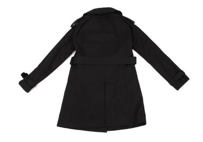 Hussein Chalayan Cotton Zip Detachable Coat Black Size 38