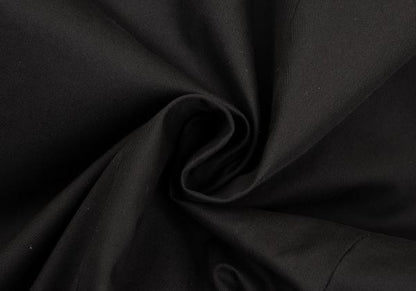 Hussein Chalayan Cotton Zip Detachable Coat Black Size 38