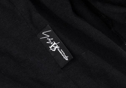 B Yohji Yamamoto Black Cotton Triple-Layer T-Shirt Size 2