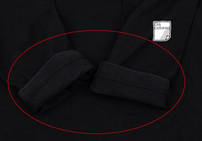 B Yohji Yamamoto Cotton Belt Collar T-Shirt Black Size 2