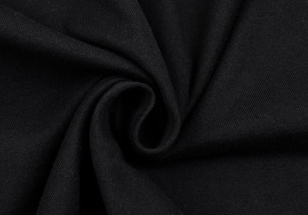 B Yohji Yamamoto Cotton Belt Collar T-Shirt Black Size 2