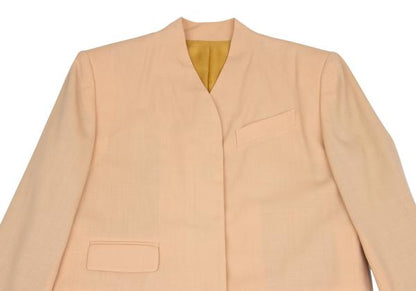 Jean Paul GAULTIER FEMME Wool Fly Front Jacket Pink Size 40
