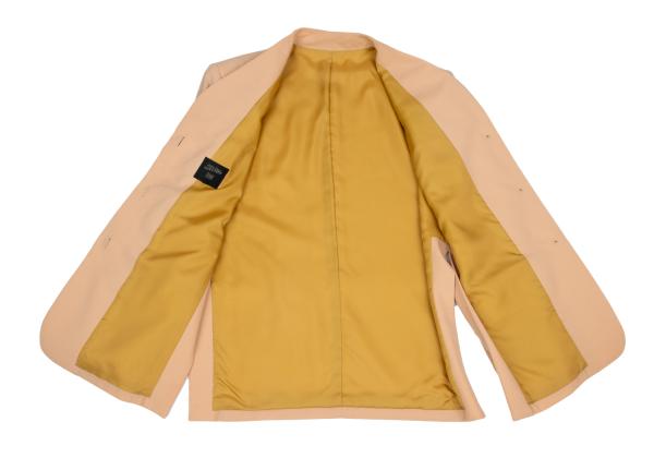 Jean Paul GAULTIER FEMME Wool Fly Front Jacket Pink Size 40