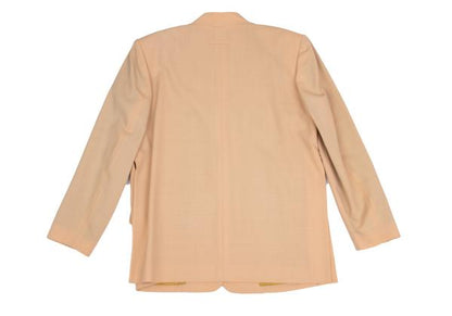 Jean Paul GAULTIER FEMME Wool Fly Front Jacket Pink Size 40