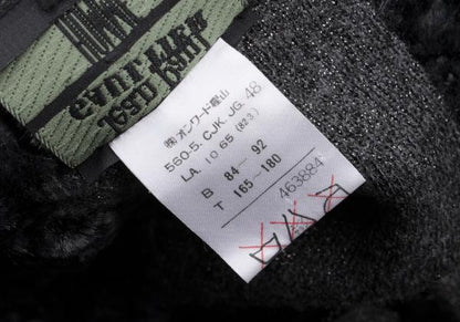 Jean Paul GAULTIER HOMME Reversible Boa Jacket Gray Size 48