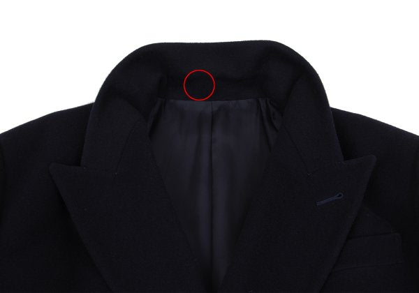 Jean Paul GAULTIER HOMME Navy Flannel Chester Coat Size 50