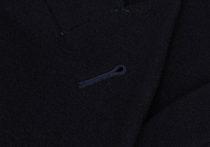 Jean Paul GAULTIER HOMME Navy Flannel Chester Coat Size 50