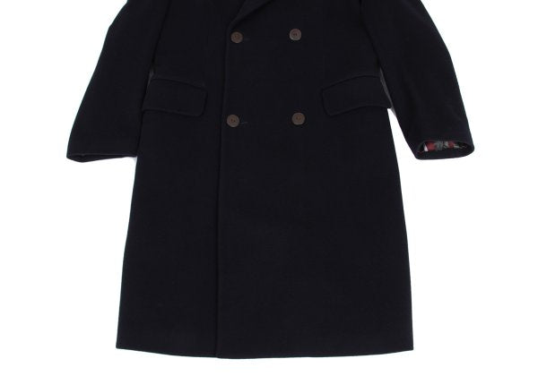 Jean Paul GAULTIER HOMME Navy Flannel Chester Coat Size 50