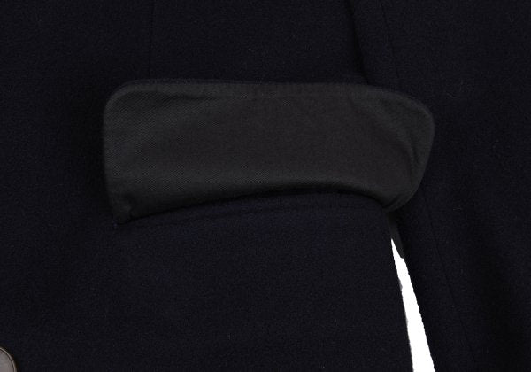 Jean Paul GAULTIER HOMME Navy Flannel Chester Coat Size 50