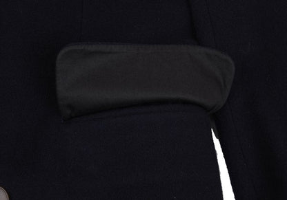 Jean Paul GAULTIER HOMME Navy Flannel Chester Coat Size 50
