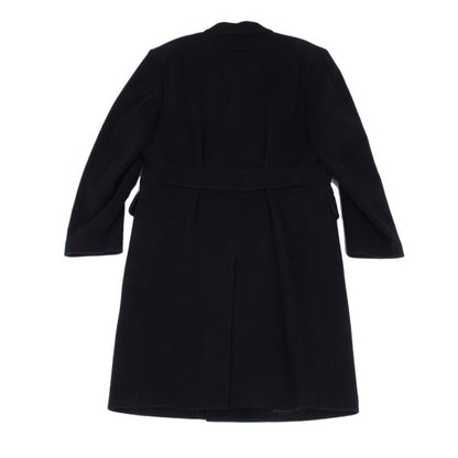 Jean Paul GAULTIER HOMME Navy Flannel Chester Coat Size 50