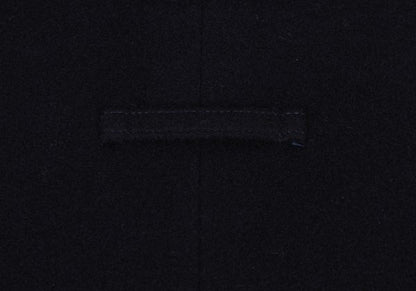 Jean Paul GAULTIER HOMME Navy Flannel Chester Coat Size 50