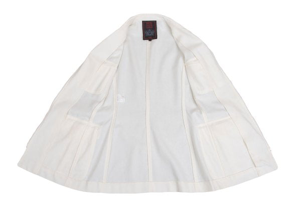 Jean Paul GAULTIER CLASSIQUE Cotton Flap Off White Vest Size 40