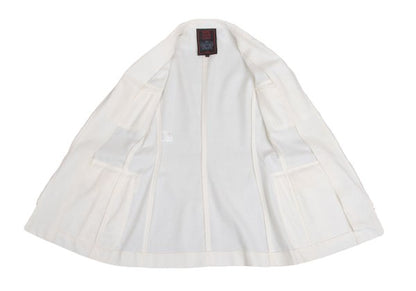 Jean Paul GAULTIER CLASSIQUE Cotton Flap Off White Vest Size 40