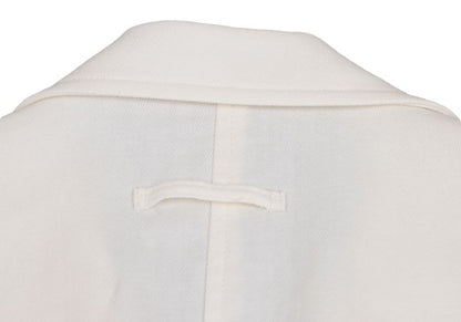 Jean Paul GAULTIER CLASSIQUE Cotton Flap Off White Vest Size 40