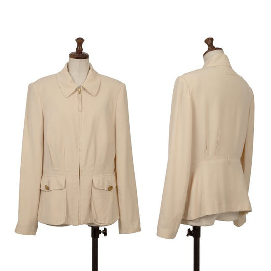 Jean Paul GAULTIER CLASSIQUE Blended Jacket Beige Size 42