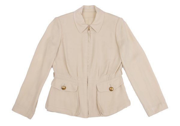 Jean Paul GAULTIER CLASSIQUE Blended Jacket Beige Size 42