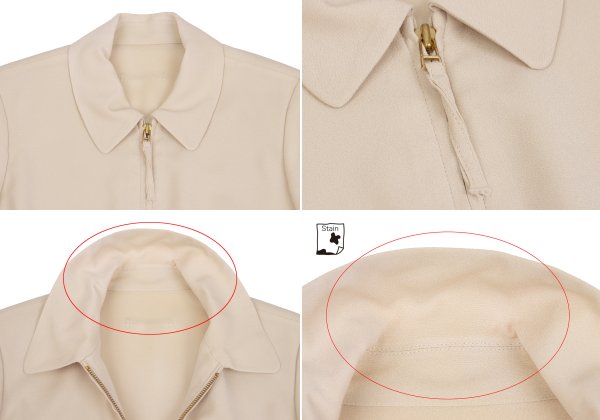 Jean Paul GAULTIER CLASSIQUE Blended Jacket Beige Size 42
