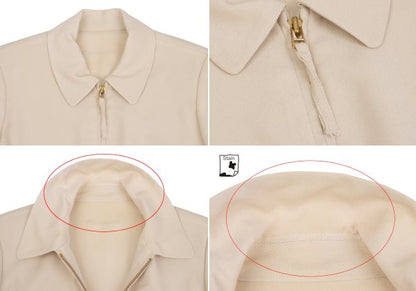 Jean Paul GAULTIER CLASSIQUE Blended Jacket Beige Size 42