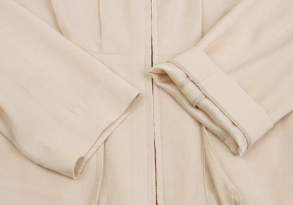 Jean Paul GAULTIER CLASSIQUE Blended Jacket Beige Size 42
