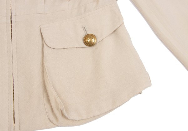 Jean Paul GAULTIER CLASSIQUE Blended Jacket Beige Size 42