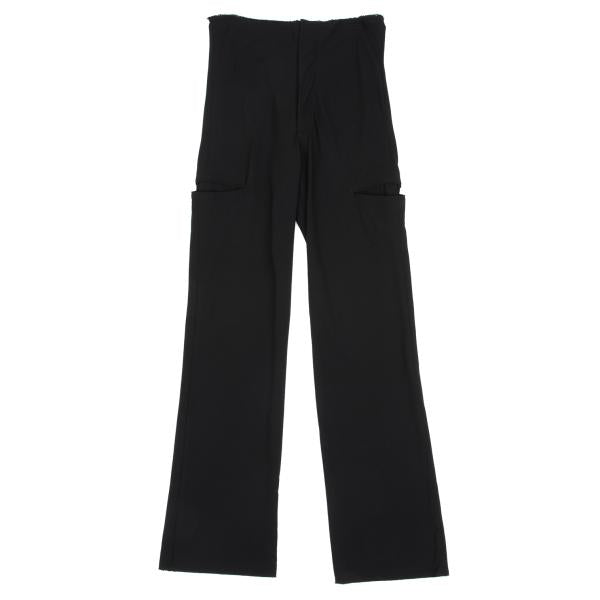 Yohji Yamamoto FEMME Wool Gabardine Pants Black Size 1