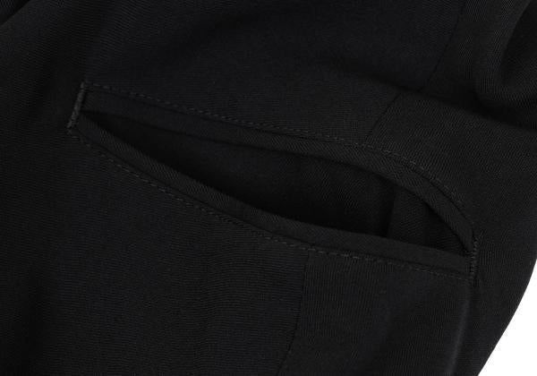 Yohji Yamamoto FEMME Wool Gabardine Pants Black Size 1