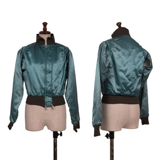 Yohji Yamamoto FEMME 02SS Padded Acetate Blouson Blue Size 1