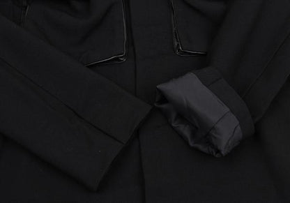 Yohji Yamamoto FEMME Wool Gabardine Jacket Black Size 1