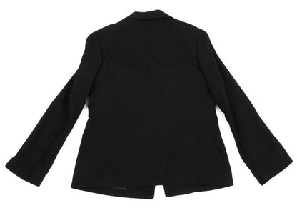 Yohji Yamamoto FEMME Wool Gabardine Jacket Black Size 1