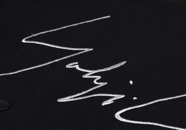 Yohji Yamaoto x NEW ERA x Yohji Yamamoto Wool Leather Navy Black Jacket Size 3