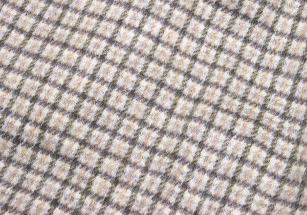 Theory luxe Wool Blend Check Wide Pants Gray Size 38