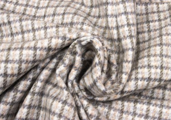 Theory luxe Wool Blend Check Wide Pants Gray Size 38