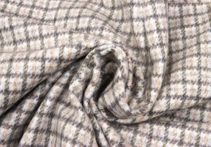 Theory luxe Wool Blend Check Wide Pants Gray Size 38