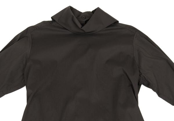 ISSEY MIYAKE 24SS Stretch Back Button Blouse Gray Size 2