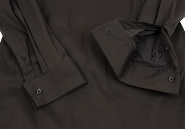 ISSEY MIYAKE 24SS Stretch Back Button Blouse Gray Size 2