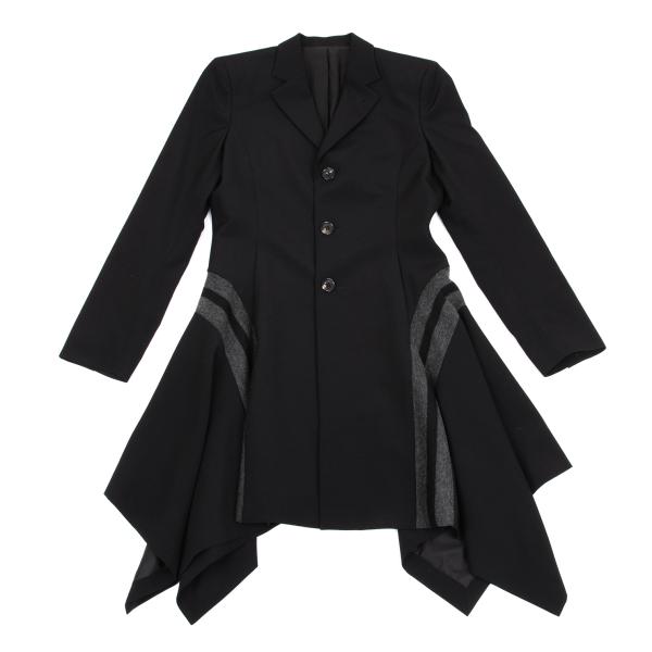 Jean Paul GAULTIER FEMME Wool Knit Line Jacket Black Size 40