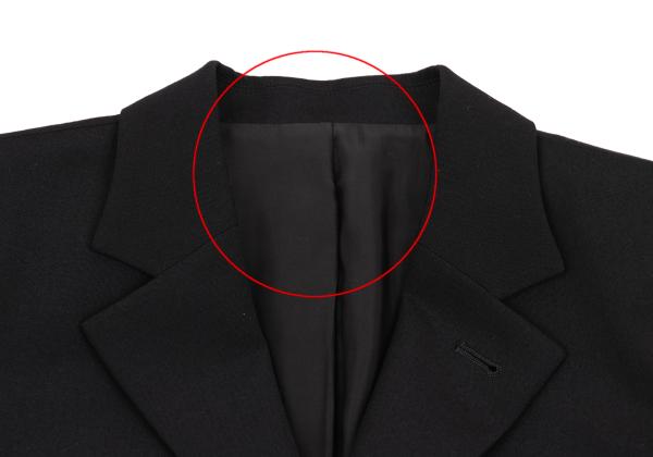 Jean Paul GAULTIER FEMME Wool Knit Line Jacket Black Size 40